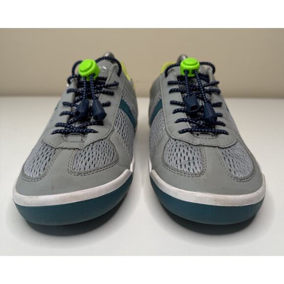 PLAE Unisex Butler Sneakers Womens 10 Nexus Grey Nubuck Leather Mesh Low Lace Up - Picture 2 of 11